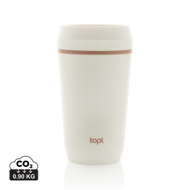 Logo trade promotional gifts image of: Topl Recycled Plastic To Go Tumbler Patented 360 Lid 354ml
