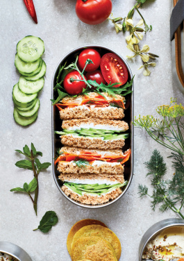 Logotrade business gift image of: Black+Blum Stainless Steel Double Bento Box