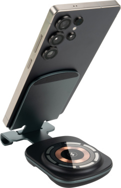 Logotrade business gift image of: Phone holder with wireless charger