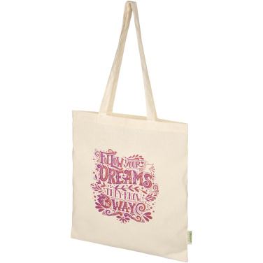Logotrade business gift image of: Odisha 100 g/m² OCS organic tote bag 7L