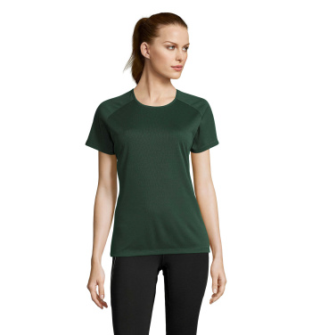 Logo trade business gift photo of: SPORTY WOMEN T-SHIRT POLYES