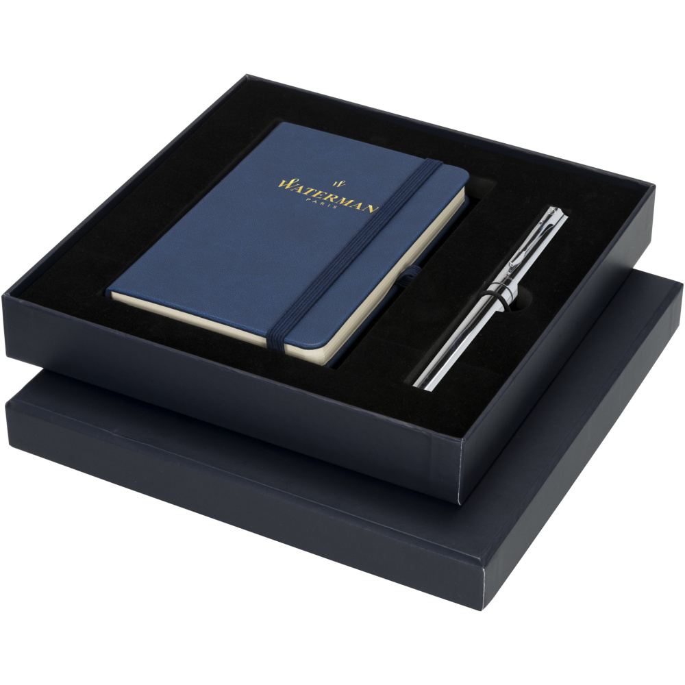 Logotrade promotional merchandise picture of: Waterman gift box with A6 notebook