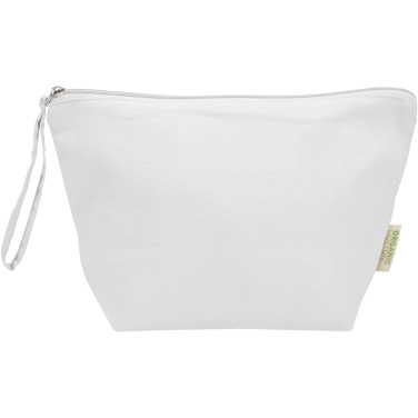 Logo trade promotional gifts picture of: Odisha 180 g/m² OCS organic large accessory pouch 3L
