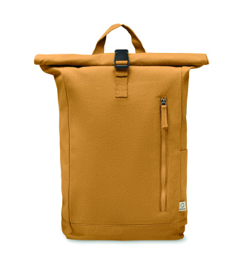 Logo trade business gifts image of: Roll top backpack 390 gr/m²