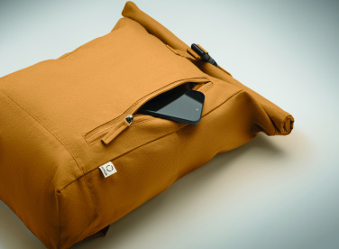 Logo trade advertising product photo of: Roll top backpack 390 gr/m²