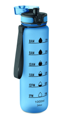 Logo trade promotional product photo of: Sports water bottle RPET 1L