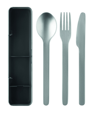 Logotrade business gift image of: Stainless steel cutlery set