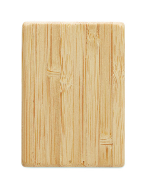 Logo trade promotional product photo of: Bamboo salt & pepper set