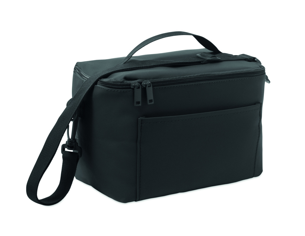 Logo trade promotional merchandise image of: PU cooler bag