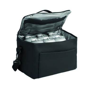 Logo trade promotional giveaways image of: PU cooler bag