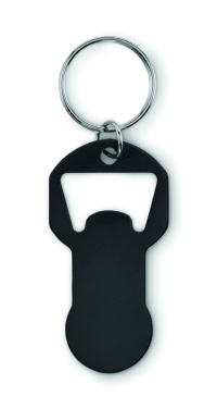 Logo trade promotional merchandise image of: Recycled aluminium bottle opener