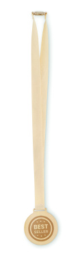 Logo trade corporate gifts picture of: Wooden medal