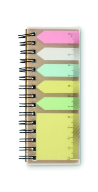 Logotrade promotional giveaway image of: Memo pad in PP