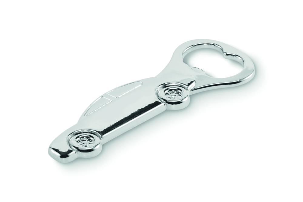 Logo trade promotional giveaways image of: Car shape bottle opener