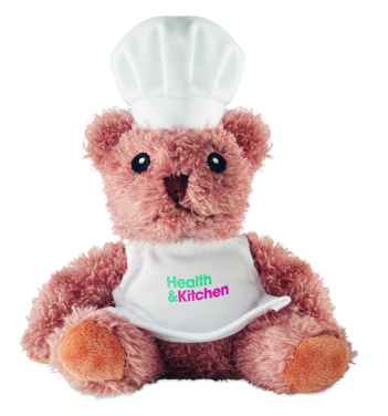 Logo trade advertising product photo of: Teddy bear plush chef