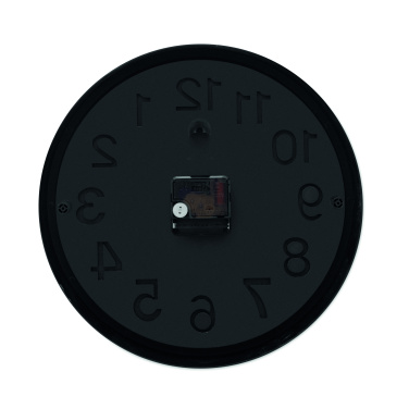 Logo trade business gifts image of: Wall clock in PP