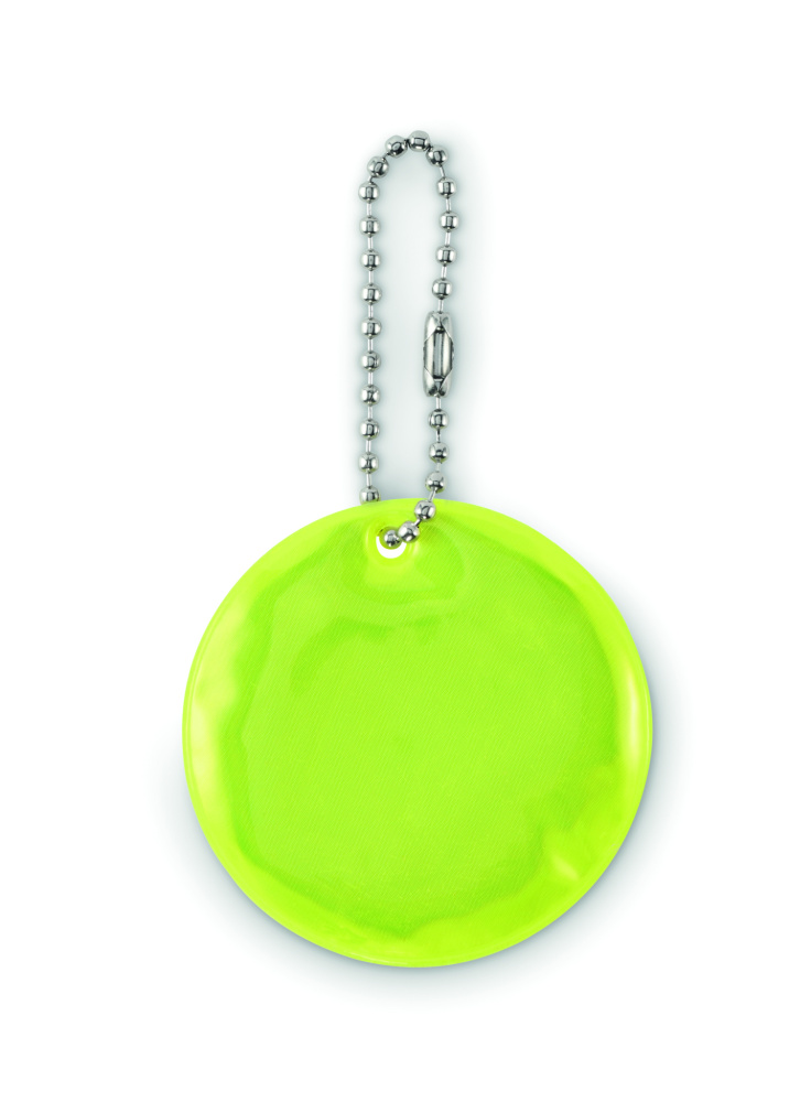 Logo trade promotional products picture of: Round reflective keyring