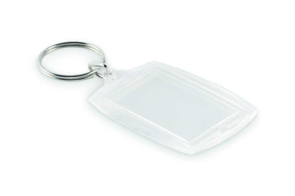 Logotrade promotional item image of: Classic acrylic keyring