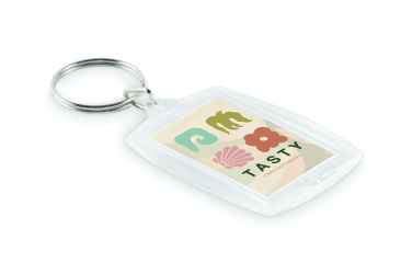 Logotrade promotional merchandise picture of: Classic acrylic keyring