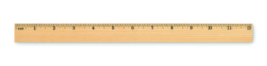 Logotrade advertising products photo of: Wooden ruler 30cm