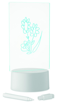 Logo trade business gifts image of: Light-up LED memo board