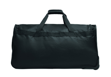 Logo trade promotional items image of: Duffle bag trolley 600D RPET