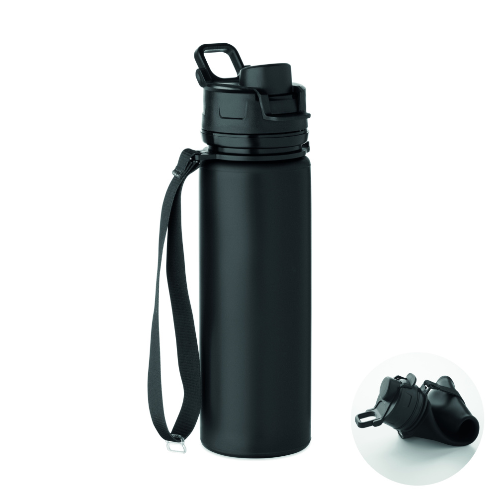 Logotrade advertising product image of: Foldable silicone sports bottle