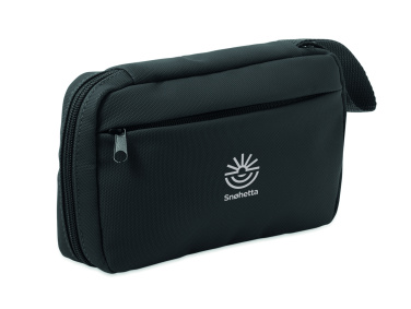Logo trade advertising products image of: Toiletry bag 600D RPET