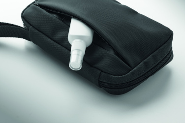 Logotrade promotional merchandise photo of: Toiletry bag 600D RPET