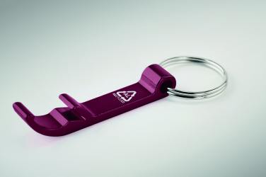 Logo trade promotional item photo of: Recycled aluminium key ring Nokia