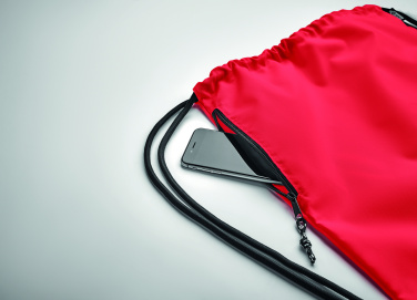 Logotrade advertising product image of: Large drawstring bag 300D RPET