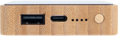 Logotrade promotional gift picture of: Power Bank 5000 mAh with illuminated logo