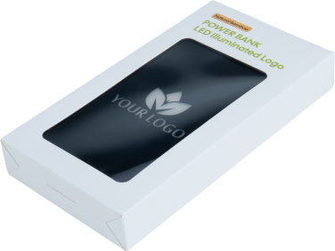Logotrade promotional product image of: Power Bank 5000 mAh with illuminated logo