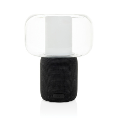 Logo trade promotional gift photo of: Lux RCS recycled plastic 10W speaker lamp
