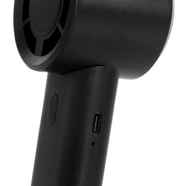 Logo trade promotional items picture of: Twist RCS recycled plastic re-chargeable portable fan