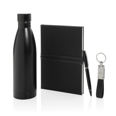 Logotrade promotional gift picture of: Swiss Peak RCS deluxe business gift set w/ water bottle