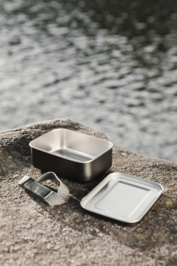 Logo trade business gifts image of: VINGA Parks RCS SS lunch box