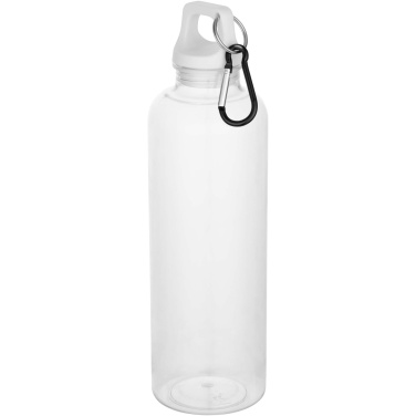 Logo trade advertising products picture of: Oregon 750 ml RCS recycled plastic water bottle with carabiner