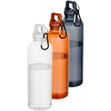 Logo trade promotional giveaways picture of: Oregon 750 ml RCS recycled plastic water bottle with carabiner