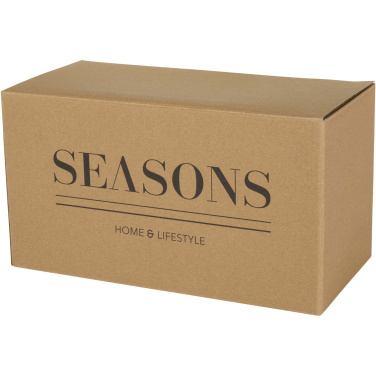 Logo trade advertising products image of: Male wooden serving tray and glass cups set