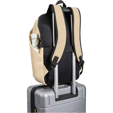 Logo trade promotional gift photo of: Resi Plus 15" GRS recycled anti-theft backpack 18L