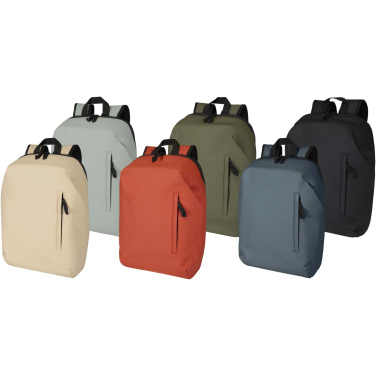 Logotrade promotional giveaway picture of: Resi Plus 15" GRS recycled anti-theft backpack 18L