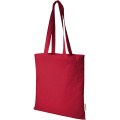 Odisha 140 g/m² OCS organic tote bag 7L, Red
