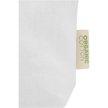 Logo trade corporate gift photo of: Odisha 180 g/m² OCS organic toiletry bag 1L