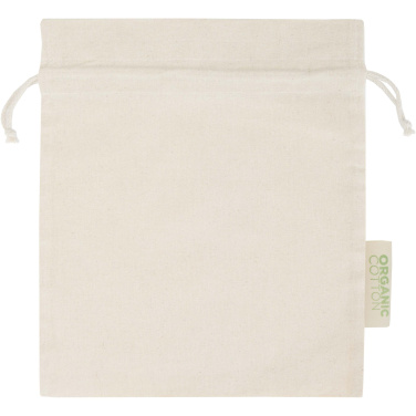 Logotrade promotional products photo of: Odisha 140 g/m² OCS organic gift bag - 30 x 25 cm
