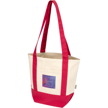 Logotrade promotional products photo of: Sam 320 g/m² GRS recycled mini cotton tote bag
