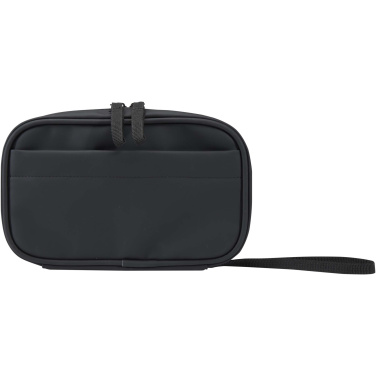 Logo trade promotional giveaway photo of: Resi Plus GRS recycled tech pouch 1L