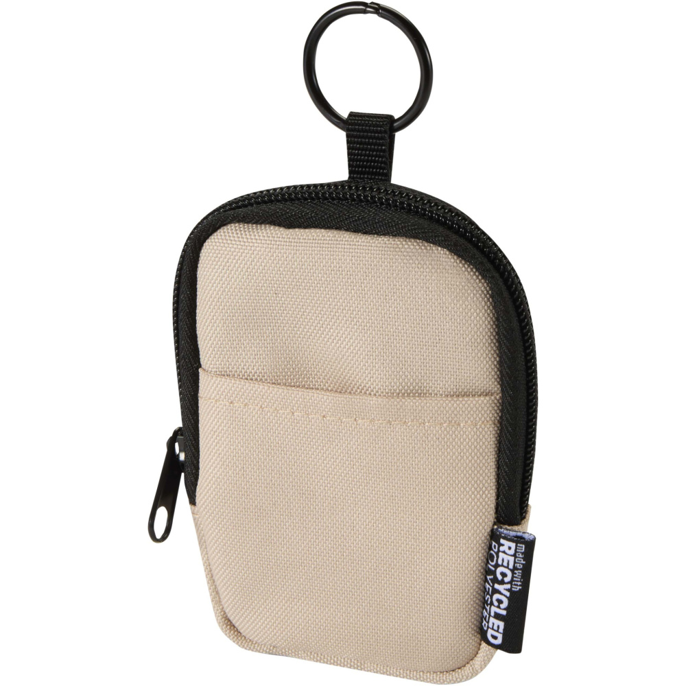 Logo trade promotional merchandise photo of: Byron Clip & Go GRS recycled small pouch 0.2L