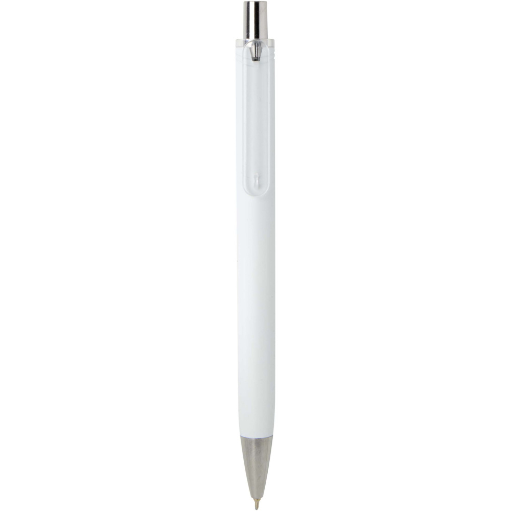 Logo trade corporate gifts picture of: Feld RCS recycled ballpoint pen with metallic finish (black ink)