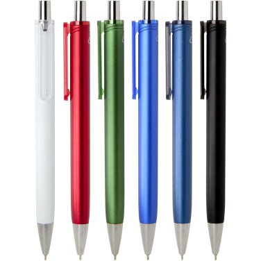 Logo trade promotional gifts picture of: Feld RCS recycled ballpoint pen with metallic finish (black ink)